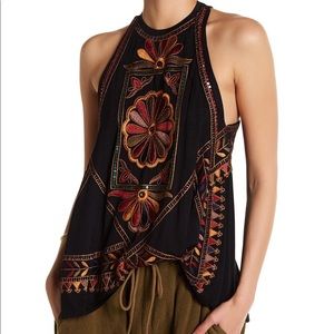 Free People Patterned Fun Tank Top. Size S.